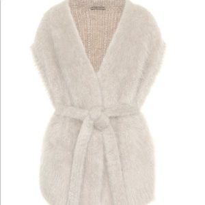 Bottega Veneta Mohair belted Vest